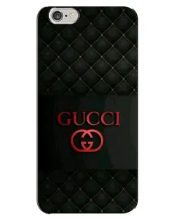 Чехол для iPhone 6 Plus / 6s Plus с картинкой «Gucci — стеганый черный»