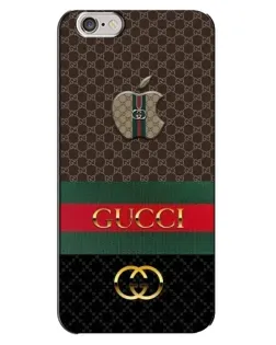 Чехол для iPhone 6 Plus / 6s Plus с картинкой «Gucci — брендированный десерт»