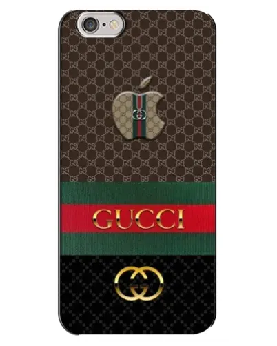 Чехол для iPhone 6 Plus / 6s Plus с картинкой «Gucci — брендированный десерт» Чехол для iPhone 6 Plus / 6s Plus с картинкой «Gucci — брендированный десерт»