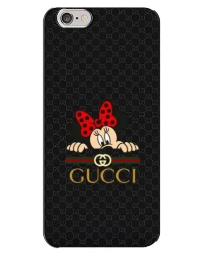 Чехол для iPhone 6 Plus / 6s Plus с картинкой «Минни Маус Gucci — черный» Чехол для iPhone 6 Plus / 6s Plus с картинкой «Минни Маус Gucci — черный»