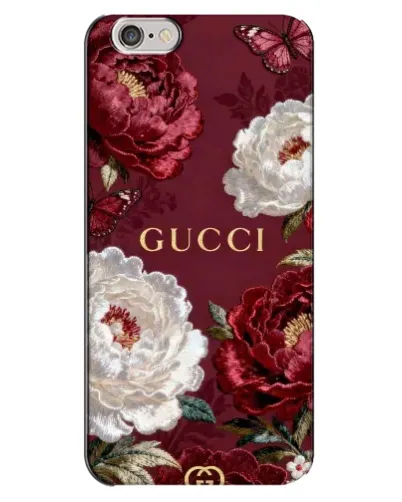 Чехол для iPhone 6 Plus / 6s Plus с картинкой «Gucci — бордовые розы» Чехол для iPhone 6 Plus / 6s Plus с картинкой «Gucci — бордовые розы»
