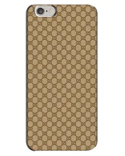 Чохол для iPhone 6 Plus / 6s Plus з картинкою «Gucci — класичний беж»