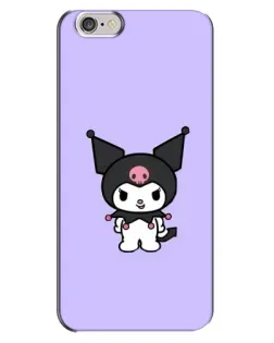 Чехол для iPhone 6 Plus / 6s Plus с картинкой «Kuromi — нежный фиолетовый»