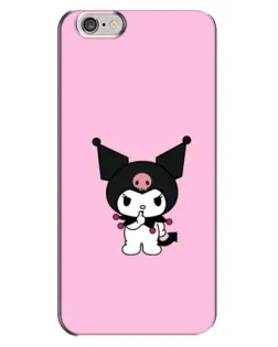 Чехол для iPhone 6 Plus / 6s Plus с картинкой «Kuromi — розовая нежность»