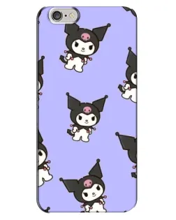 Чехол для iPhone 6 Plus / 6s Plus с картинкой «Паттерн с Kuromi»