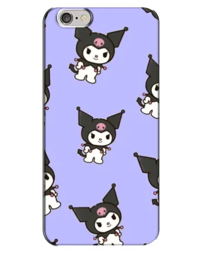 Чехол для iPhone 6 Plus / 6s Plus с картинкой «Паттерн с Kuromi»