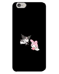 Чехол для iPhone 6 Plus / 6s Plus с картинкой «My Melody и Kuromi»