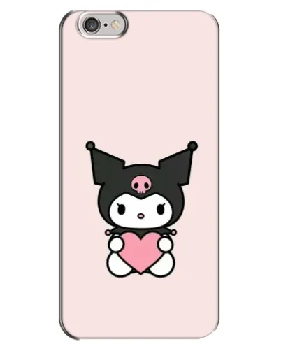 Чехол для iPhone 6 Plus / 6s Plus с картинкой «Kuromi и сердце»