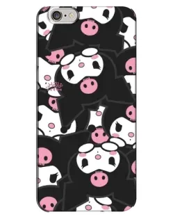 Чехол для iPhone 6 Plus / 6s Plus с картинкой «Kuromi с сердечком»