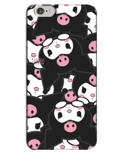 Чехол для iPhone 6 Plus / 6s Plus с картинкой «Kuromi с сердечком»