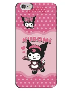 Чехол для iPhone 6 Plus / 6s Plus с картинкой «Kuromi в очках»