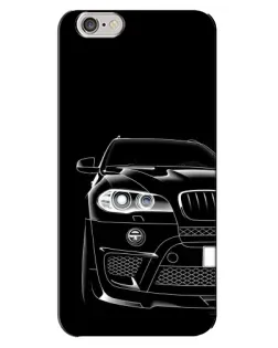 Чохол для iPhone 6 Plus / 6s Plus з картинкою «Темний силует BMW»