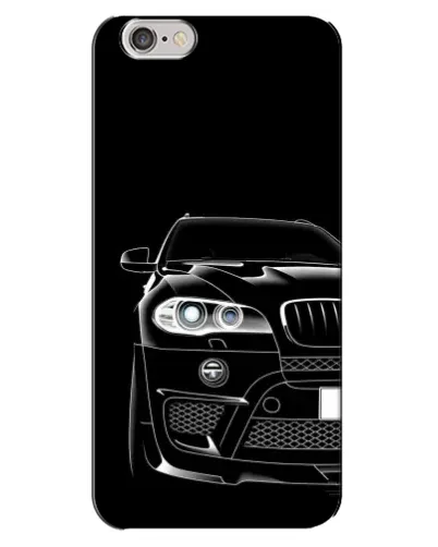 Чохол для iPhone 6 Plus / 6s Plus з картинкою «Темний силует BMW»