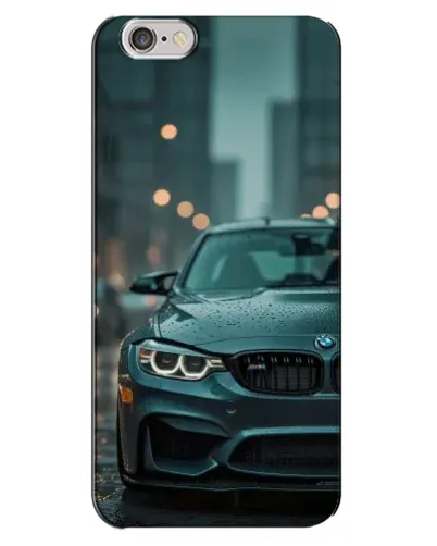 Чохол для iPhone 6 Plus / 6s Plus з картинкою «BMW у вогнях міста»