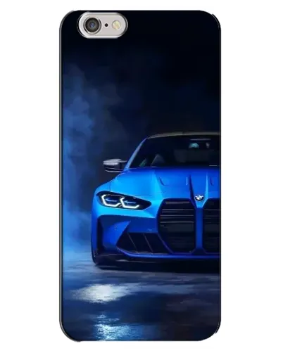 Чохол для iPhone 6 Plus / 6s Plus з картинкою «Блакитна BMW M4»