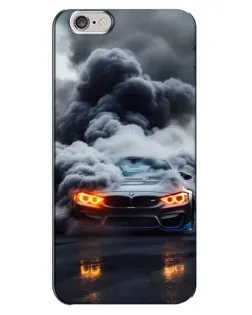 Чохол для iPhone 6 Plus / 6s Plus з картинкою «BMW у диму»