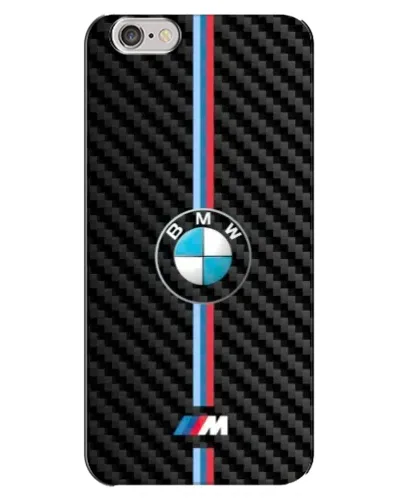 Чохол для iPhone 6 Plus / 6s Plus з картинкою «Емблема BMW та карбон»