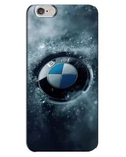 Чехол для iPhone 6 Plus / 6s Plus с картинкой «Логотип BMW — лед»