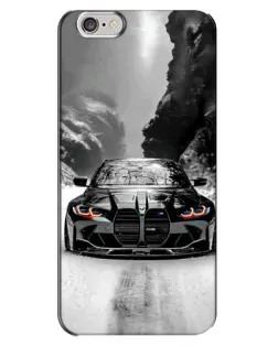 Чехол для iPhone 6 Plus / 6s Plus с картинкой «BMW — акварельный дрифт»