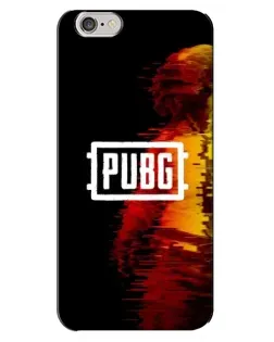 Чехол для iPhone 6 Plus / 6s Plus с картинкой «Яркий логотип PUBG»