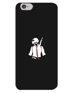 Чехол для iPhone 6 Plus / 6s Plus с картинкой «PUBG — силуэт воина»