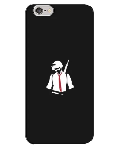 Чехол для iPhone 6 Plus / 6s Plus с картинкой «PUBG — силуэт воина» Чехол для iPhone 6 Plus / 6s Plus с картинкой «PUBG — силуэт воина»