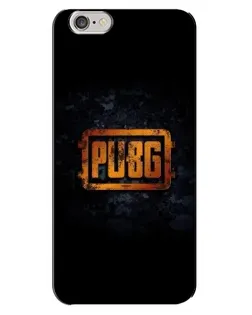 Чехол для iPhone 6 Plus / 6s Plus с картинкой «PUBG — золотой логотип»