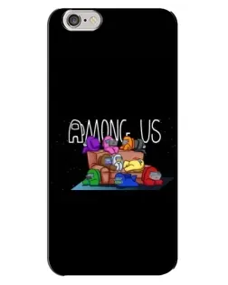 Чехол для iPhone 6 Plus / 6s Plus с картинкой «Логотип Among Us» Чехол для iPhone 6 Plus / 6s Plus с картинкой «Логотип Among Us»