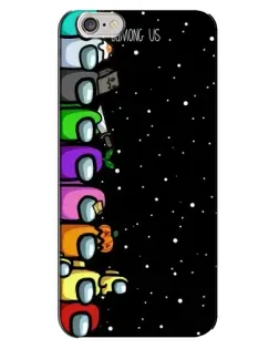Чехол для iPhone 6 Plus / 6s Plus с картинкой «Команда Among Us»