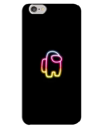 Чехол для iPhone 6 Plus / 6s Plus с картинкой «Among Us градиент»