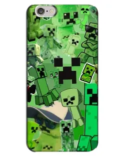 Чохол для iPhone 6 Plus / 6s Plus з картинкою «Кріпери Minecraft»