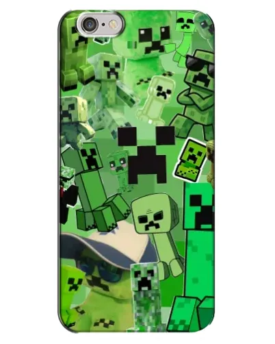 Чохол для iPhone 6 Plus / 6s Plus з картинкою «Кріпери Minecraft»
