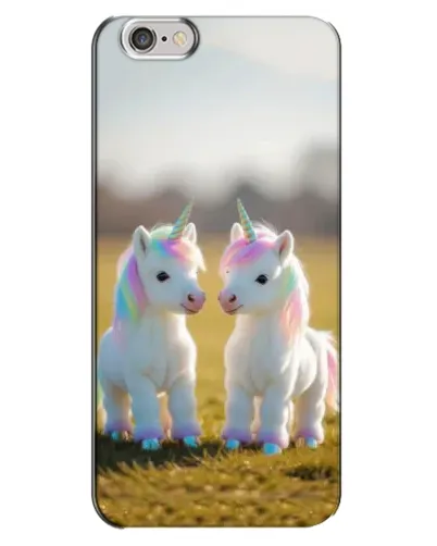 Чохол для iPhone 6 Plus / 6s Plus з картинкою «Пара єдинорогів»