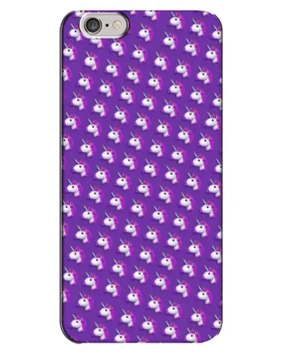 Чохол для iPhone 6 Plus / 6s Plus з картинкою «Єдинороги на фіолетовому»