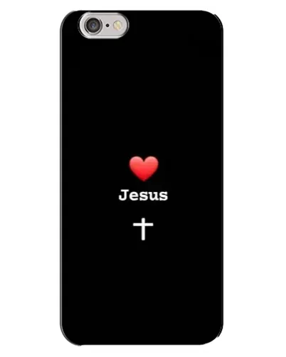 Чохол для iPhone 6 Plus / 6s Plus з картинкою «Серце - Jesus»