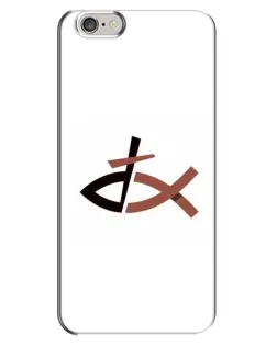 Чохол для iPhone 6 Plus / 6s Plus з картинкою «Риба та хрест»