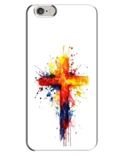 Чохол для iPhone 6 Plus / 6s Plus з картинкою «Акварельний хрест»
