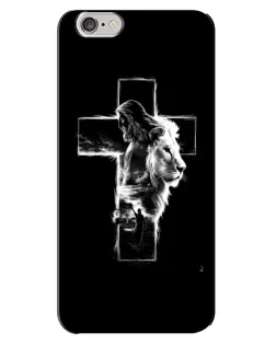 Чохол для iPhone 6 Plus / 6s Plus з картинкою «Сяючий хрест Jesus»