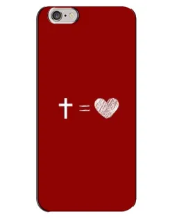Чохол для iPhone 6 Plus / 6s Plus з картинкою «Рівняння любові»