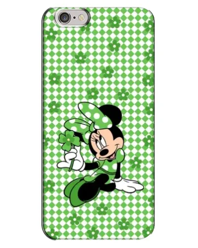 Чехол для iPhone 6 Plus / 6s Plus с картинкой «Mickey в клетку»