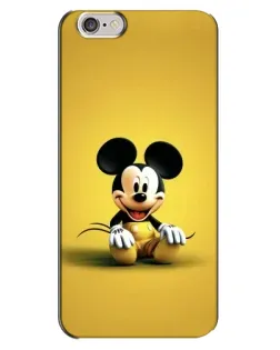 Чехол для iPhone 6 Plus / 6s Plus с картинкой «Микки на желтом»
