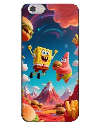 Чохол для iPhone 6 Plus / 6s Plus з картинкою «Космічний фастфуд» Чохол для iPhone 6 Plus / 6s Plus з картинкою «Космічний фастфуд»