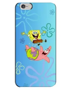 Чохол для iPhone 6 Plus / 6s Plus з картинкою «Спанч Боб та Патрік»