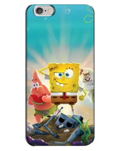 Чохол для iPhone 6 Plus / 6s Plus з картинкою «Спанч Боб переможець» Чохол для iPhone 6 Plus / 6s Plus з картинкою «Спанч Боб переможець»