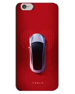 Чохол для iPhone 6 Plus / 6s Plus з картинкою «Tesla Top View»