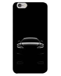 Чохол для iPhone 6 Plus / 6s Plus з картинкою «Силует Tesla Night»