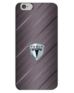 Чохол для iPhone 6 Plus / 6s Plus з картинкою «Металева текстура Tesla»