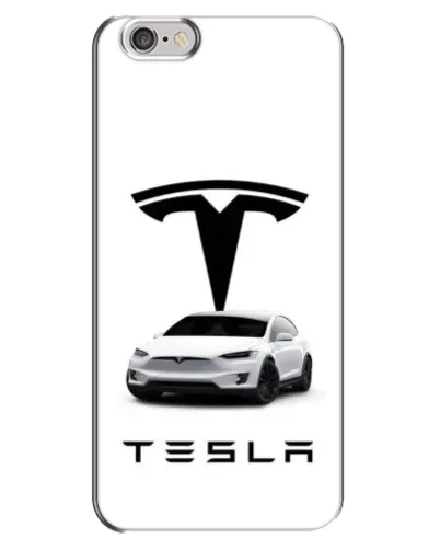 Чохол для iPhone 6 Plus / 6s Plus з картинкою «Tesla White Style» Чохол для iPhone 6 Plus / 6s Plus з картинкою «Tesla White Style»