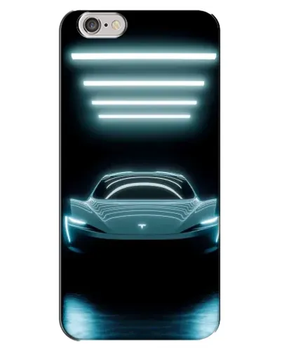 Чохол для iPhone 6 Plus / 6s Plus з картинкою «Tesla в неоні» Чохол для iPhone 6 Plus / 6s Plus з картинкою «Tesla в неоні»