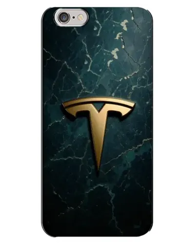 Чохол для iPhone 6 Plus / 6s Plus з картинкою «Мармурова Tesla Gold» Чохол для iPhone 6 Plus / 6s Plus з картинкою «Мармурова Tesla Gold»